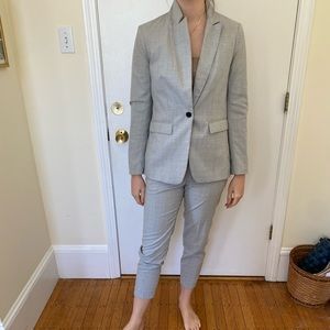 Grey suit